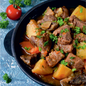 Жаркое из баранины с овощами